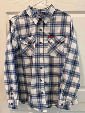 Dixxon Flannel Co Rinser Adam's Polishes Men Plaid Shirt Rare Limited Sold Out L
